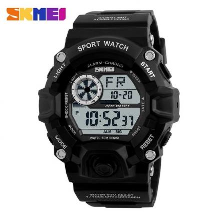 Skmei Men Sport Watches Military Casual Sports Men's Watch Quartz-watch Waterproof Silicone Clock Male S Shock Relogio Masculino