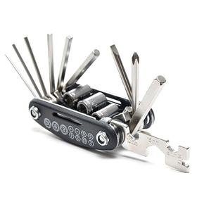Portable 16-in-1 Bicycle Repair Tool Kit Set For Outdoor Cycling