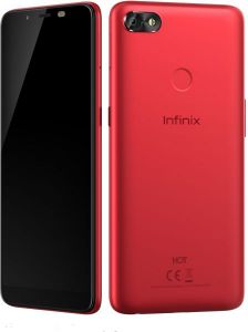 Infinix Hot 6 X606D Dual SIM - 16GB, 1GB RAM, 3G, Wifi, Red