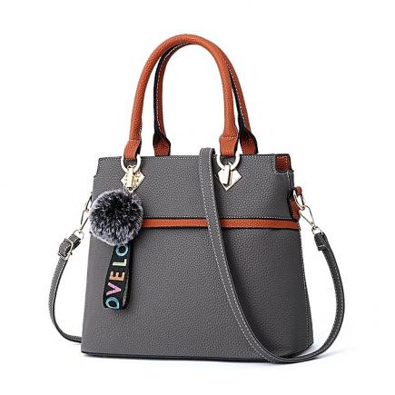 Multicolored Handbag Model 6- Grey