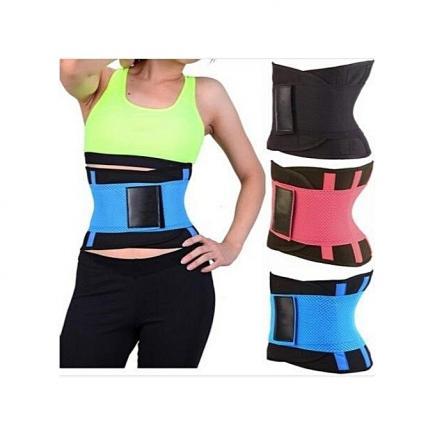 Waist Trainer Power Belt Fitness Body Shaper Adjustable Waist Support Breathable