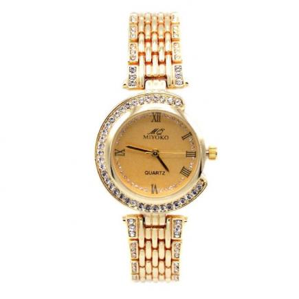 Miyoko Stainless Steel Watch - Gold