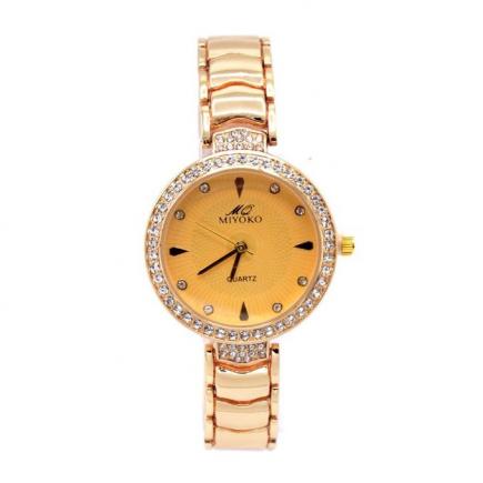 Miyoko Stainless Steel Watch - Gold