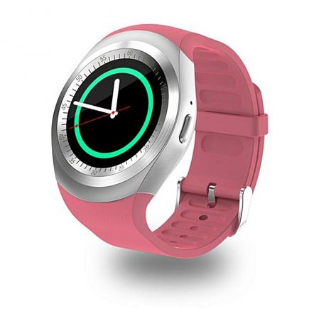Smart Watch - Y1 - Bluetooth - Sim Carte - Rose