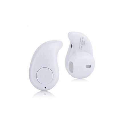 Bluetooth 4.0 Wireless Headphone Headset Mini Invisible Earpiece Ultra-small S530 Earphone - White