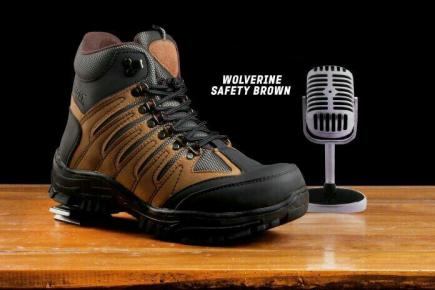 sepatu pria boots crocodile delta safety wolfrin hangout hiking touring trevelling original handmade