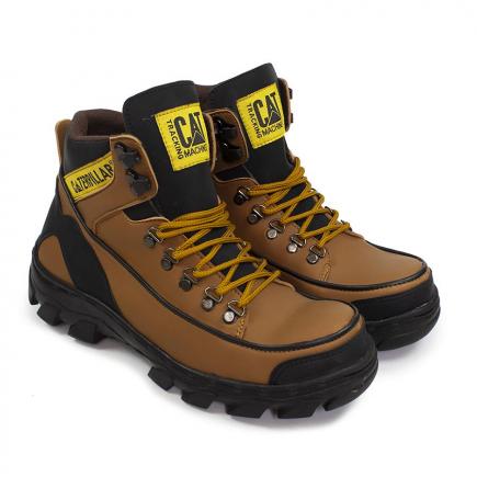 SEPATU CATERPILLAR MBC ARAGON TAN SEPATU BOOTS SAFETY PRIA