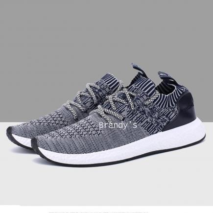 Gatlin Running Shoes Sport Ultra Boost Training Sneaker Air Run Sport Shoes Lace-up Breathable Outdoor Walking Trainer / sepatu olahraga Casual Pria Trendi / sepatu olahraga Casual Pria Trendi