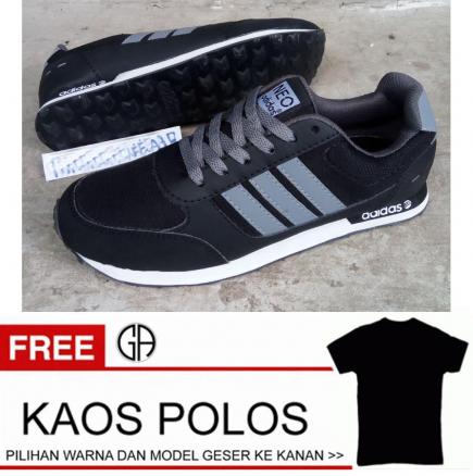 GA sepatu kets sneakers dan kasual pria / sepatu kasual kanvas / sepatu sneaker pria / sepatu pria / sepatu sneaker murah navy biru maroon free kaos polos