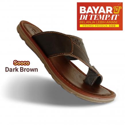 Sandal Pria Kulit Asli - Sooco