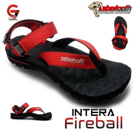 SABERTOOTH Sandal Gunung Traventure Intera Fireball size 38 s/d 47