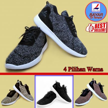 Calvien Sepatu Pria Sneakers/Sepatu Pria Kets/Sepatu Olah Raga/Sepatu Kasual Kode CL-09