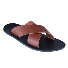 Zada Sandal Pria - Coklat Muda