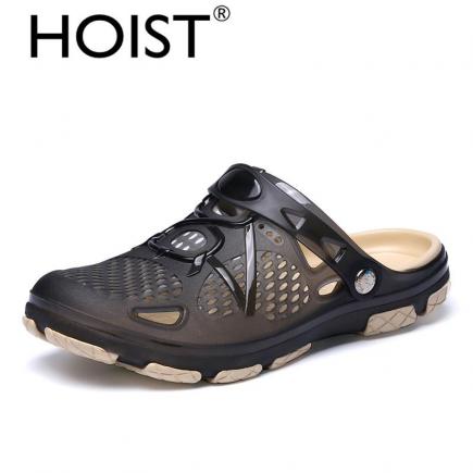 Hoist Baru Sepatu Berlubang Sandal Sandal Sepatu Pria Sepatu Jeli 41-45 【Free Shipping】