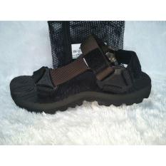 Azljaya-Sandal Outdoor ELGON Gunung Pria Dan Wanita ST Hitam Coklat