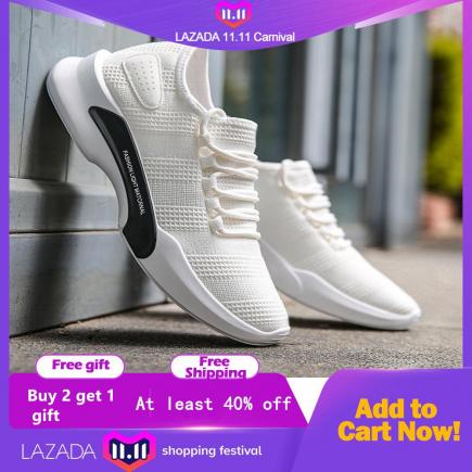 2018 Men fashion Casual Shoes adult Spring summer Classic Fashion Male Lace up Flats breathable casual Comfortable Sneakers Extra large size 