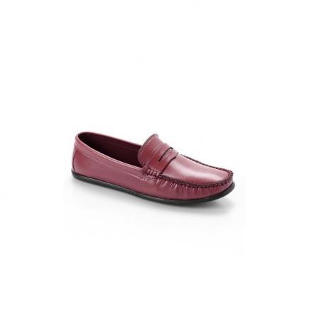 Elegant Slip On Men Shoes - Maroon