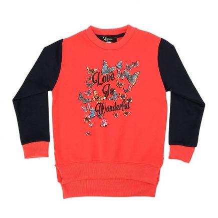 Love Is Wonderful  Sweatshirt - Watermelon