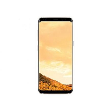 Galaxy S8 Plus (S8+) 6.2-Inch (4GB RAM, 64GB ROM) Android 7.0 Nougat, 12MP+8MP, 4G LTE Smartphone 4G Smartphone - Maple Gold