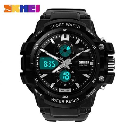 LED Multifunction Chronograph Analog Digital Sports Watch Boy Girl Student Waterproof Wristwatches