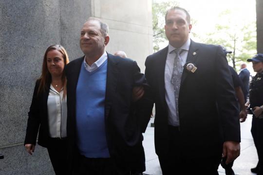 Movie producer Weinstein appears in court to answer rape, sex abuse charges