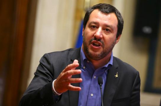 Italy's League leader dismisses talk of president's impeachment