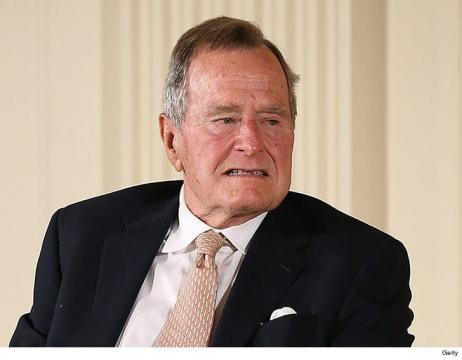 George H.W. Bush Hospitalized For Low Blood Pressure and Fatigue