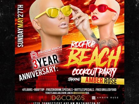 Amber Rose Event Triggers Man Getting Knocked Out and Hit by Car