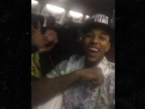 Warriors Celebrate On Team Jet by Taunting Cavs Minority Owner Usher