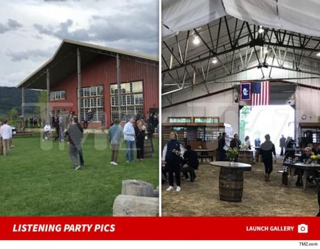 Kanye West Hosts Listening Party for New Album in Jackson Hole