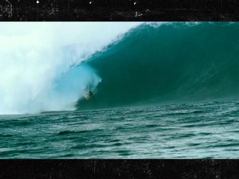 Crazy Video of Surfer Wiping Out on Historically Huge Wave