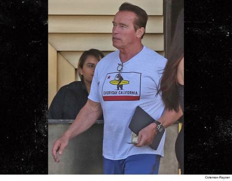 Arnold Schwarzenegger is the Picture of Health After Heart Surgery