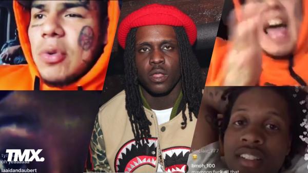 LIL DURK WARNS 6IX9INE ABOUT BEEFING WITH CHIEF KEEF ON INSTAGRAM LIVE | TMX