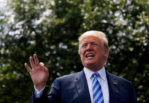 Trump says has power to pardon himself; critics disagree