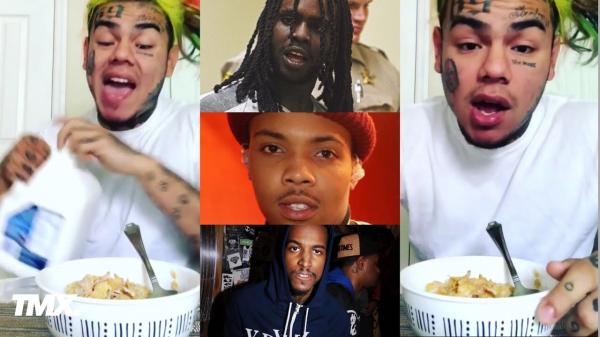 69 DARES CHIEF KEEF, G HERBO OR ANYONE TO TOUCH HIM CLOWNS ENTIRE CHICAGO WHILE EATIN CEREAL