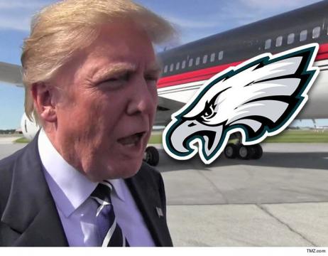 Donald Trump Uses Patriots, Cubs to Attack Eagles