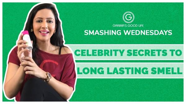 How to get a long lasting fragrance| 4 celebrity secrets revealed| Smashing Wednesdays