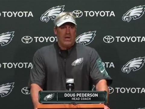 Eagles Coach Doug Pederson Was 'Looking Forward' to White House Visit