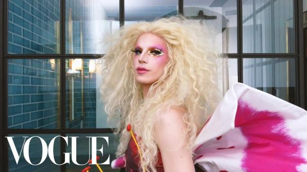 RuPauls Drag Race Star Aquaria Gets Ready for Pride Week | Beauty Secrets | Vogue