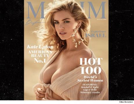 Kate Upton Scores Cover and No. 1 Spot on Maxim Hot 100