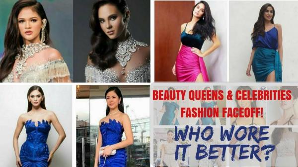 Beauty Queens & Celebrities FASHION FACE OFF! Who Wore It Better Catriona Gray Pia Wurtzbach