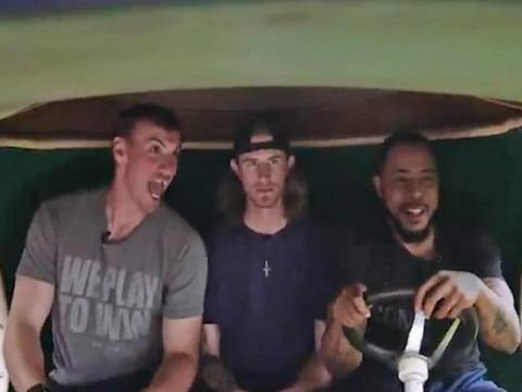 Milwaukee Brewers Pitchers Crush 'Dumb and Dumber' Skit