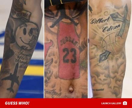 Cavaliers vs. Warriors: Who's Rockin' The Ink?!