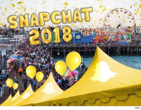 Snapchat Rents Out Entire Santa Monica Pier for Massive Office Party