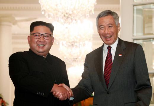North Korea's Kim in Singapore on cusp of making history with Trump summit
