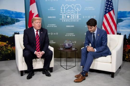 U.S.-Canada row escalates, Europeans criticize Trump's G7 move