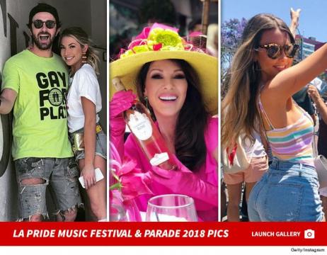 L.A. Pride Festival 2018 Draws Lots of Celebrities