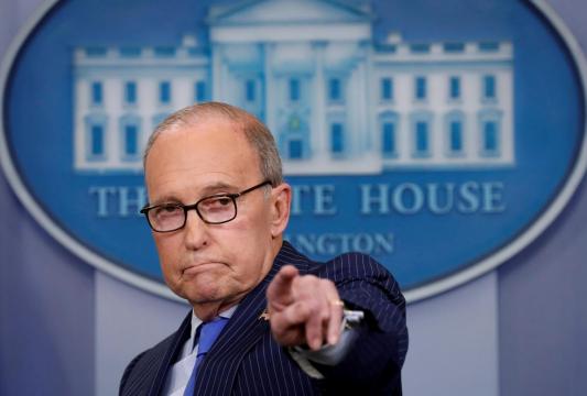 Trump economic adviser Kudlow in 'good' condition after heart attack