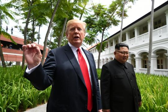 Trump says summit with North Korea's Kim 'better than anybody expected'