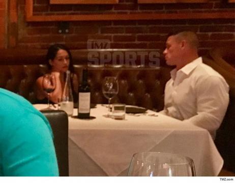 John Cena and Nikki Bella Don't Look Happy on Dinner Date